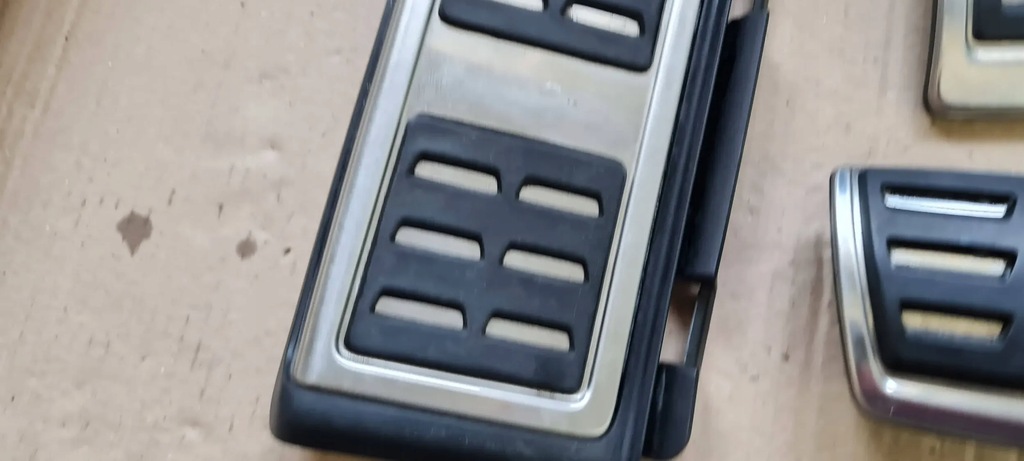 фото №9, S3 8v sedan a3 накладки na педали подножка dsg автоматическая коробка передач хром 5q1864551