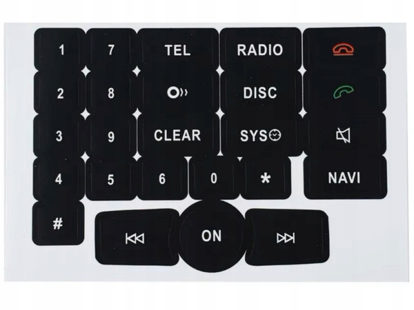 фото №5, Панель обдув окон радио руля наклейки naprawcze mercedes r172 r231