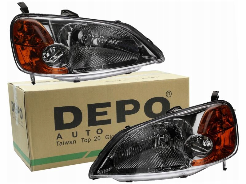 фото №1, Лампи фари honda civic vii mk7 01-05