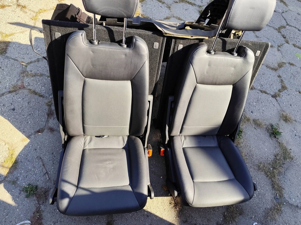 фото №10, Ford s-max mk1 сидіння сидіння комплект перехідник 7 осіб шкіра