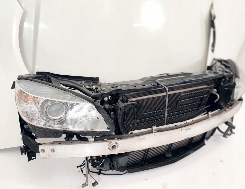 фото №11, Mercedes c w204 бампер amg капот крила лампи bi ксенон pas радіатор