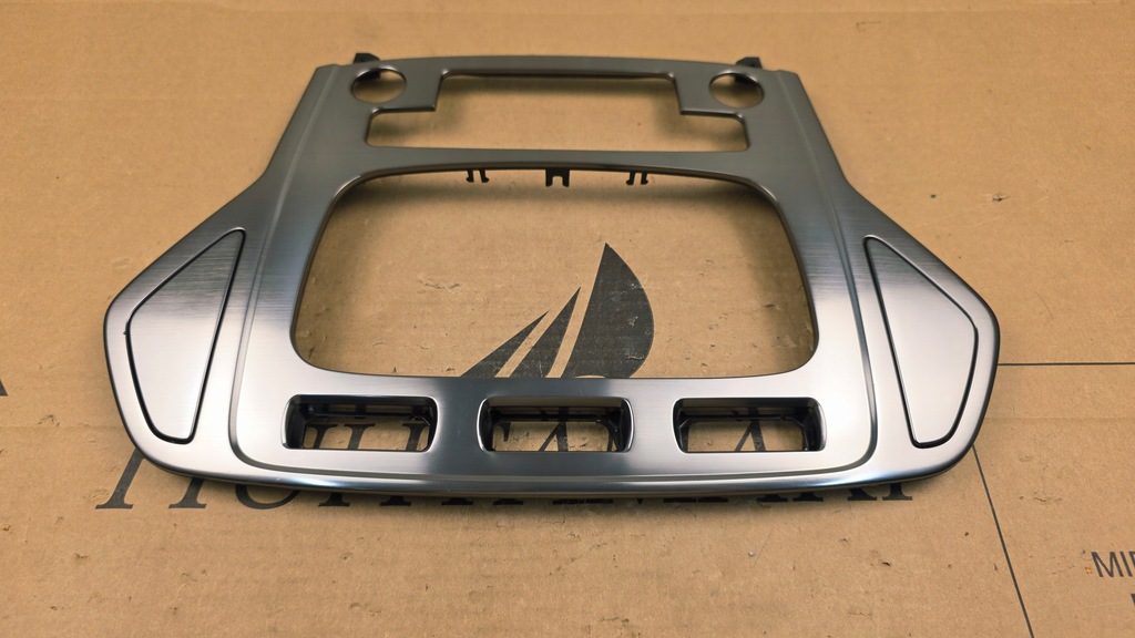 фото №9, Ford mondeo mk4 4 07-10 рамка радио консоли шлифованный алюминий titanium