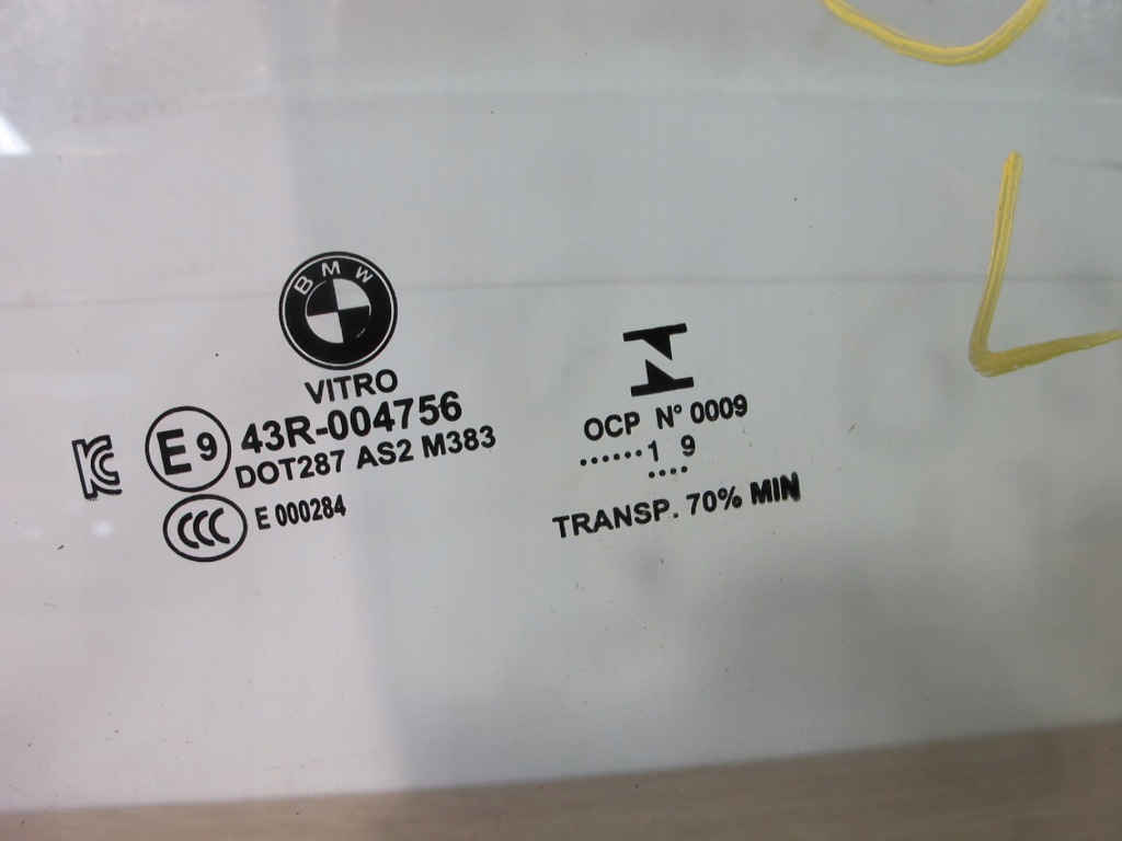 фото №2, Стекло дверь левый задняя bmw g20 19 rok.