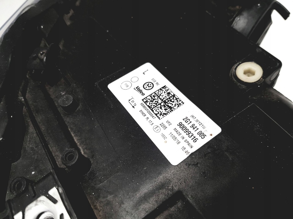 фото №8, Vw polo vi 2g0 ліва права лампа перед передня 2g1941005 2g1941006 звичайне