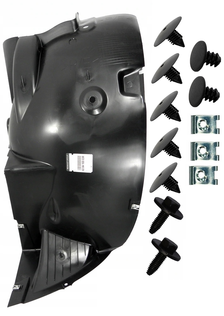 фото №1, Renault master iii 3 підкрилок перед лівий org кліпси