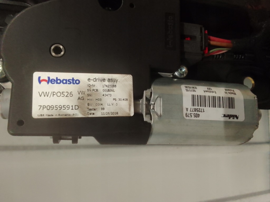 Porsche cayenne 2 рестайлінг  7p 14-17 люк панорама 7p0877041g Оригінал