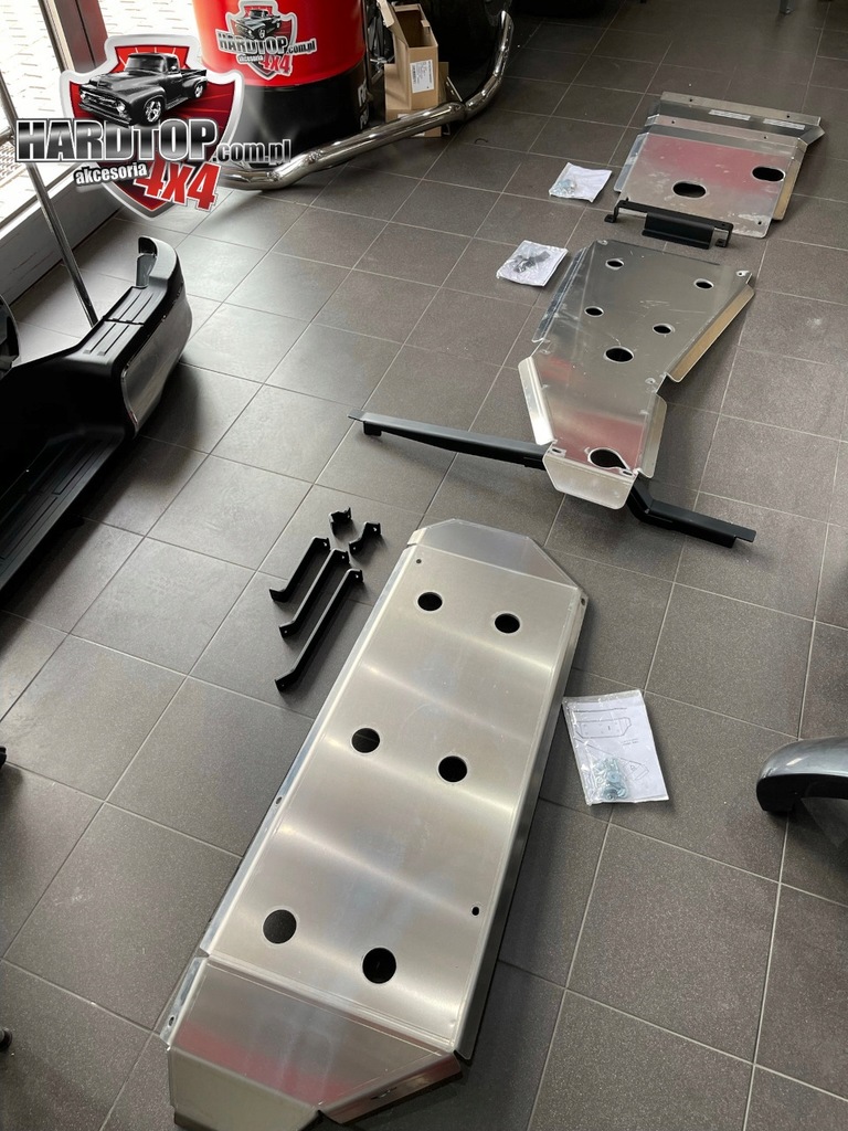 фото №11, Защита двигателя защита pod двигатель aluminiowe land cruiser 120 lc120