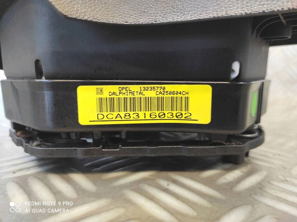 фото №6, Подушка воздушная подушка безопасности водителя 13235770 opel corsa d lift