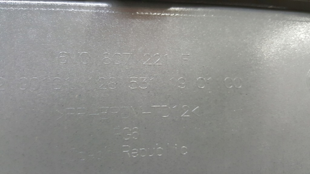 фото №10, Skoda fabia 3 iii 6v0 lift бампер перед 2018-2021