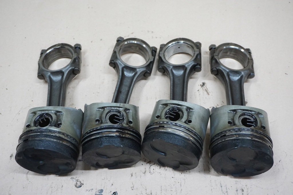 фото №8, Mistubishi pajero i поршень поршни шатун 2,5 td ,,4d56"