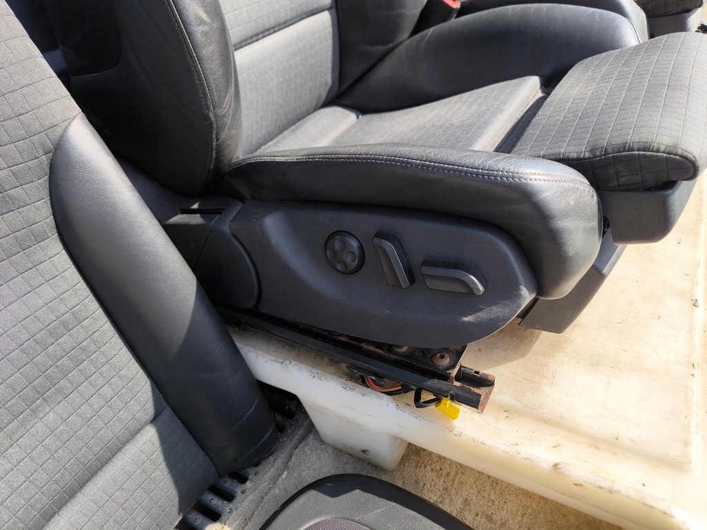 фото №11, Сидіння сидіння audi s4 b6 b7 pół шкіра recaro електрика комплект europa !!!