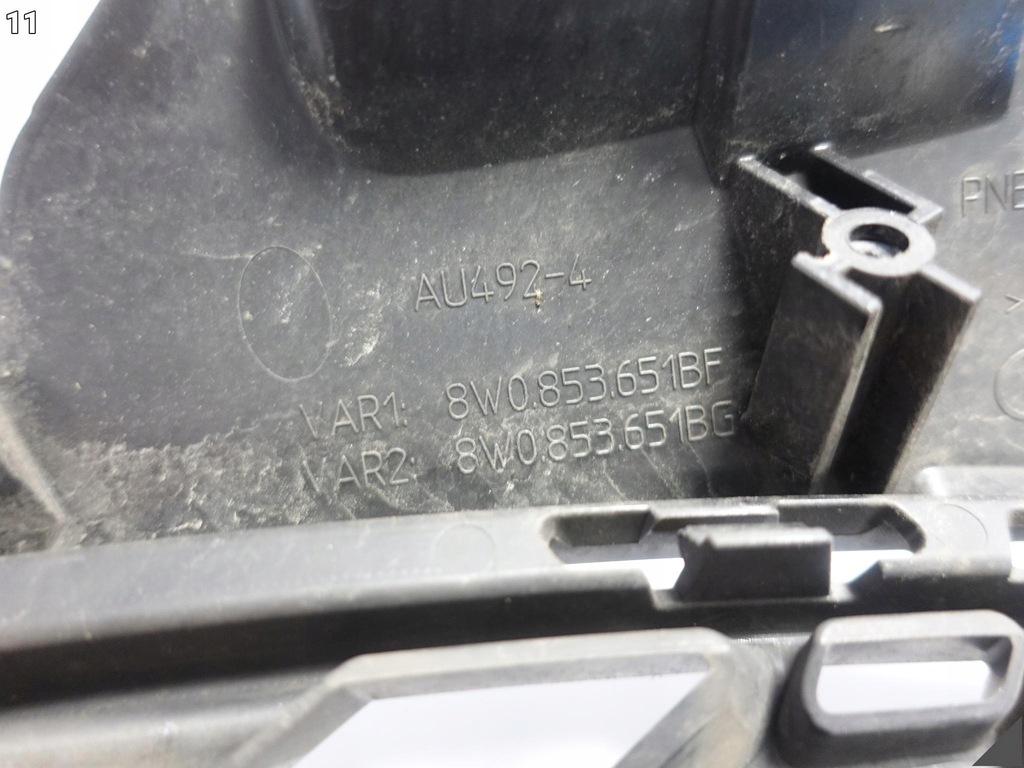 фото №12, Audi rs4 8w0 b9 lift 19- решітка радіатора решітка радіатора впуск бампер перед версія pdc камера