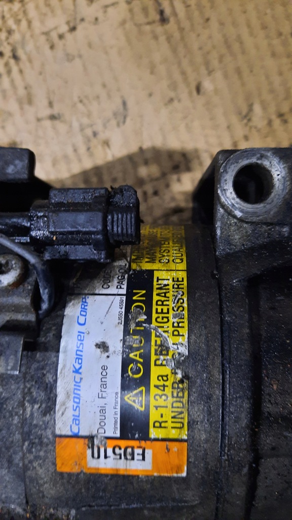 фото №5, Компрессор кондиционера nissan primera 2.2d 05r