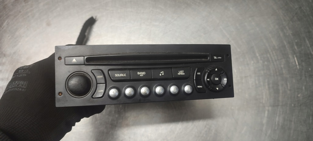 фото №2, Citroen c3 радио cd 96643697xt02