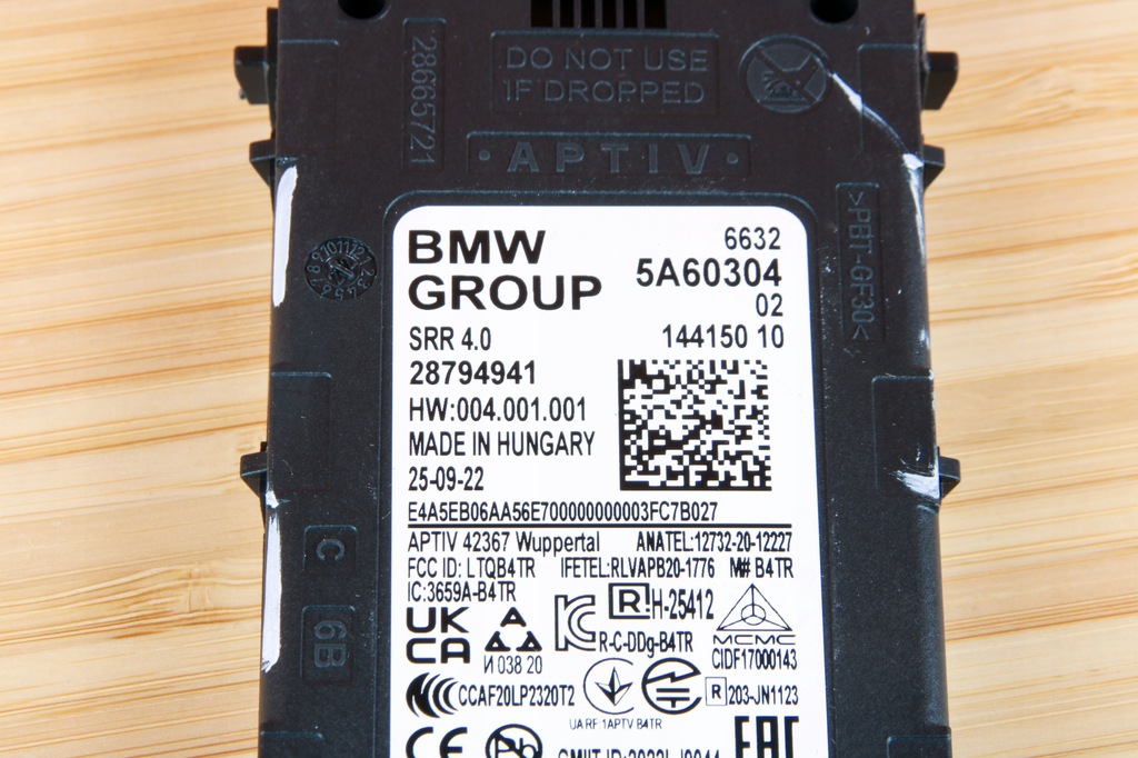 фото №11, Bmw g70 g07 радар ассистент поперечина движения датчик srr 4.0 5a60304