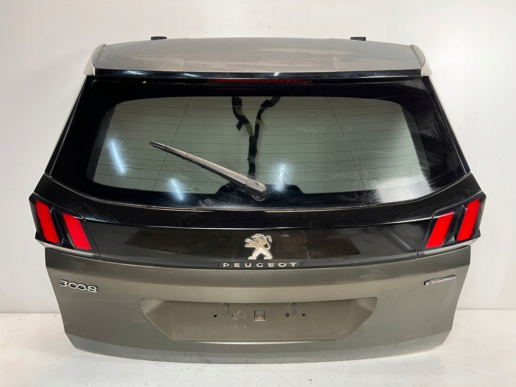 фото №1, Peugeot 3008 ii кришка багажника задня комплектна w колір