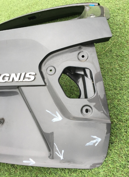 фото №4, Suzuki ignis iii,3 2015 r крышка багажника багажника задняя