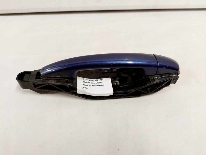 фото №3, Peugeot 208 i kuc ручка зовнішня лівий задня