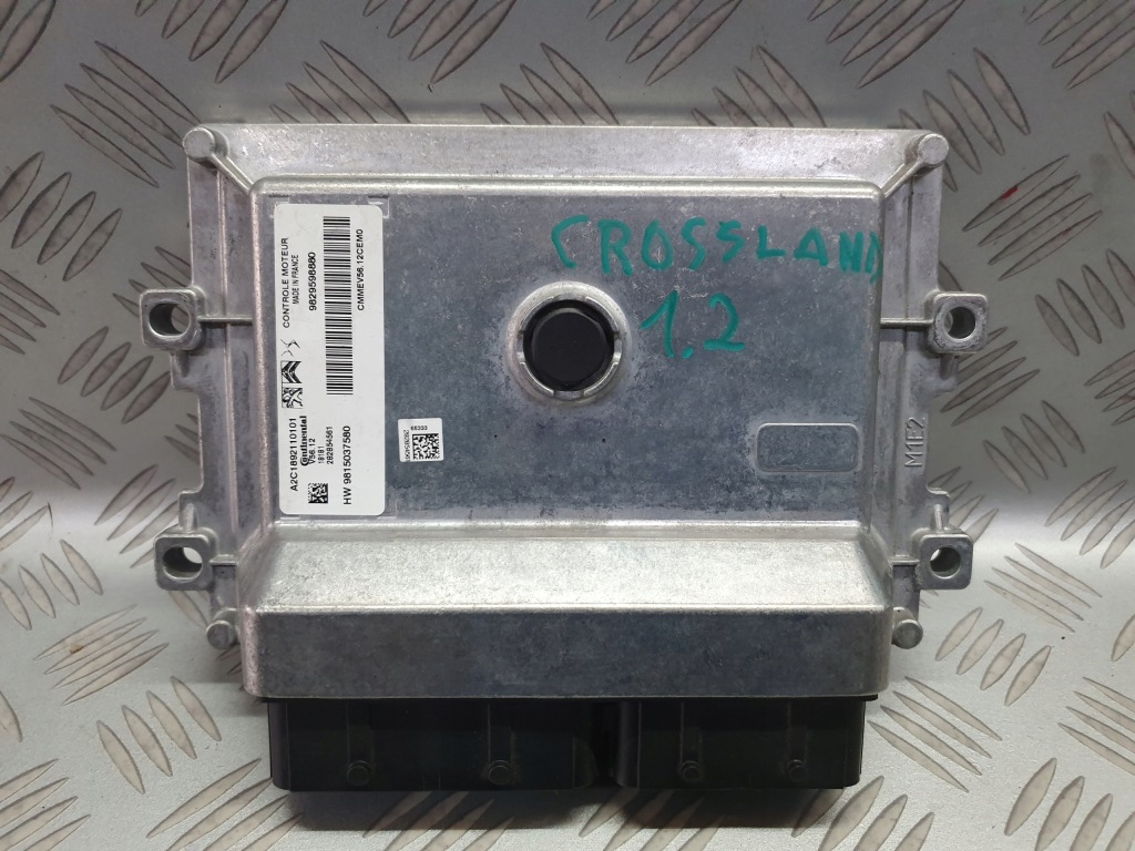 фото №1, Бортовой компьютер двигателя crossland x 9829598880 1.2 b12xe