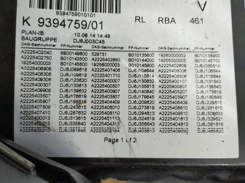 фото №8, Mercedes-benz s w222 2014 джгут салону електропроводка