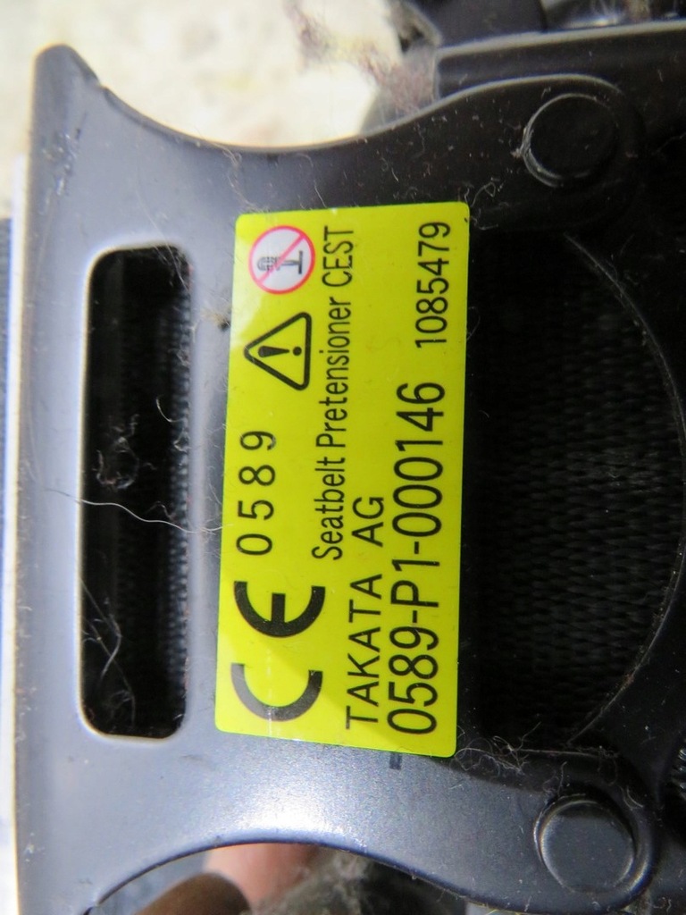 фото №5, Pas натяжитель правый перед mazda cx5 cx-5