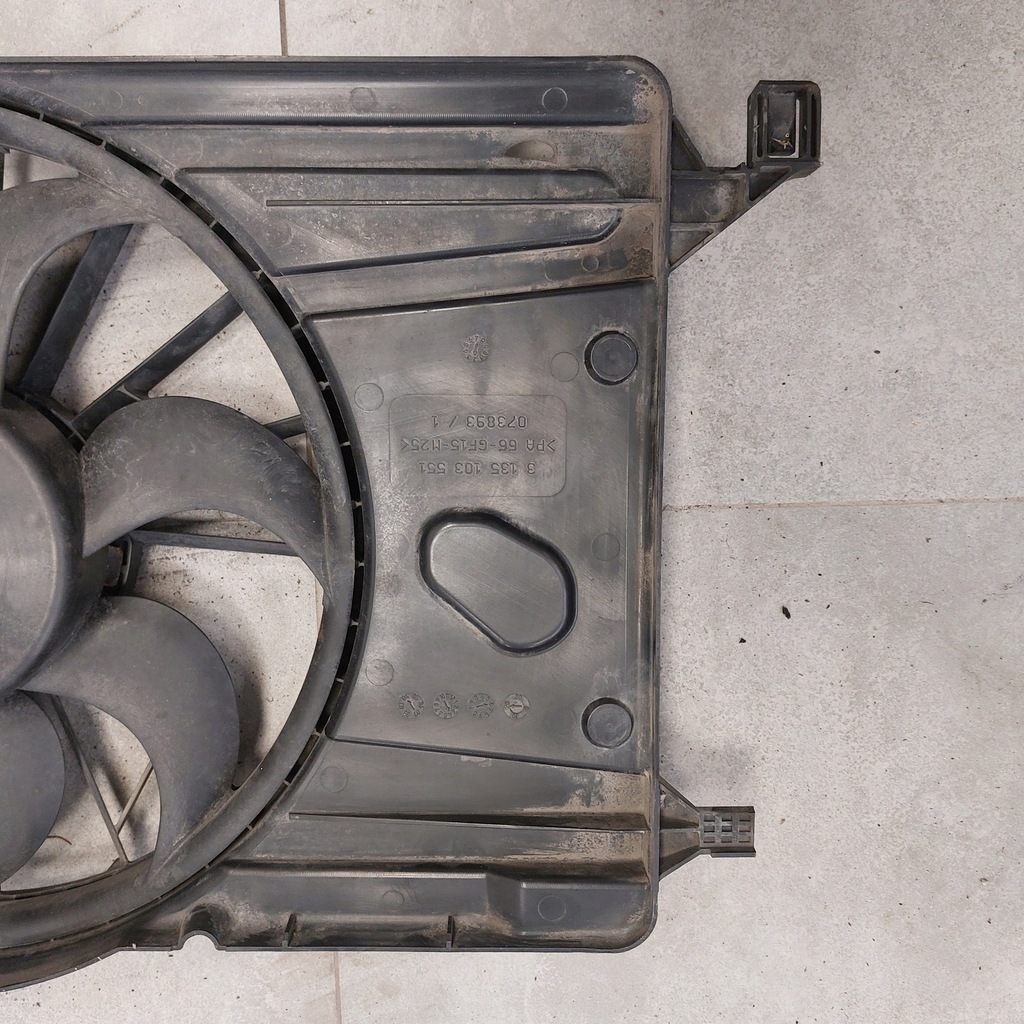 фото №12, Mazda 3 iii bk 1,6 вентилятор радиатора bosch 0130303962 3m5h-8c607-ya