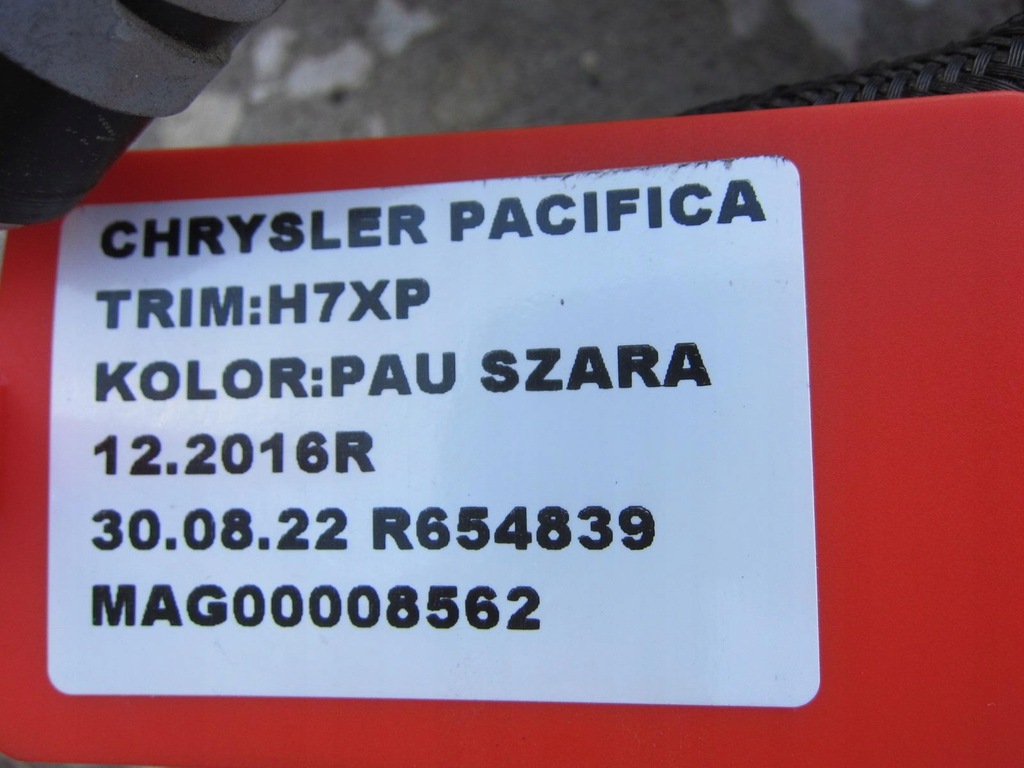 фото №15, Chrysler pacifica 2017 провода wody отопителя