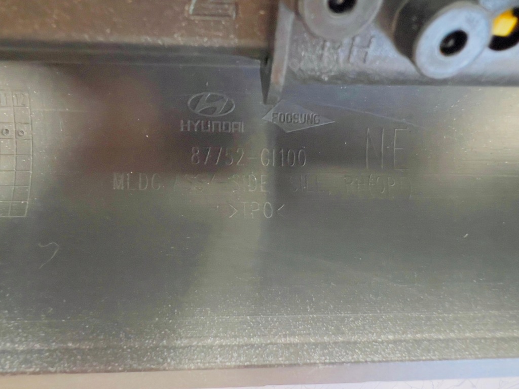 фото №14, Молдинг защита порог порог правая hyundai ioniq 5 87752-gi100