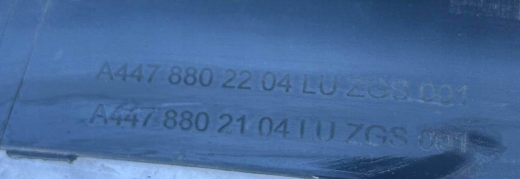 фото №11, Бампер перед передній mercedes evito 447 lift 6x pdc