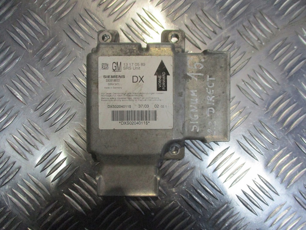 фото №1, Модуль подушка безопасности opel signum 13170589