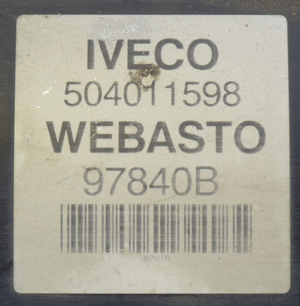 фото №12, Отопитель iveco strails webasto 504011598