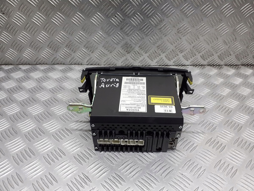 фото №3, Радіо заводський cd toyota auris