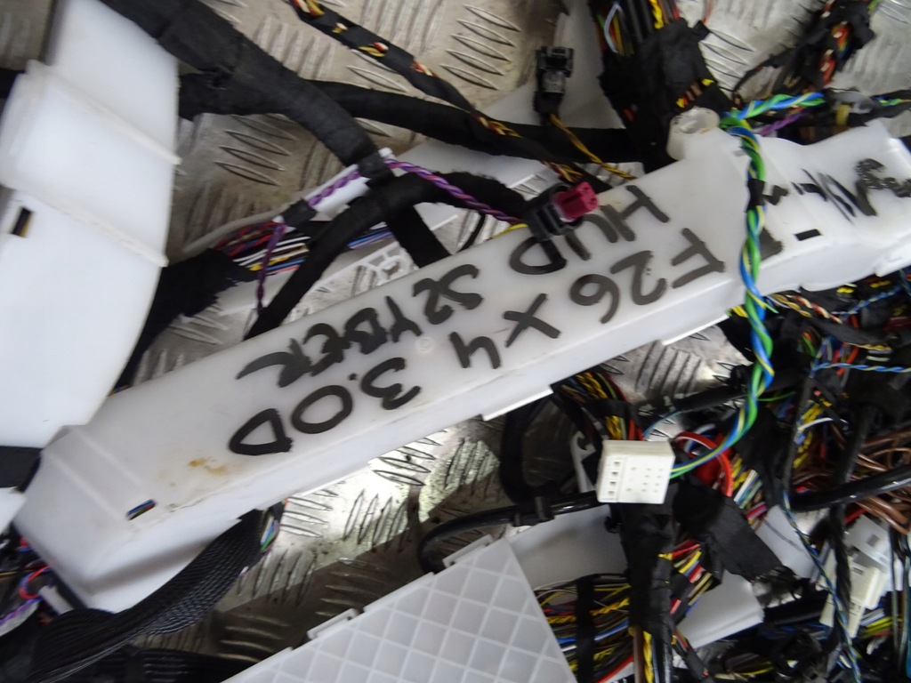 фото №9, Bmw f26 x4 3.5d lift электропроводка жгут