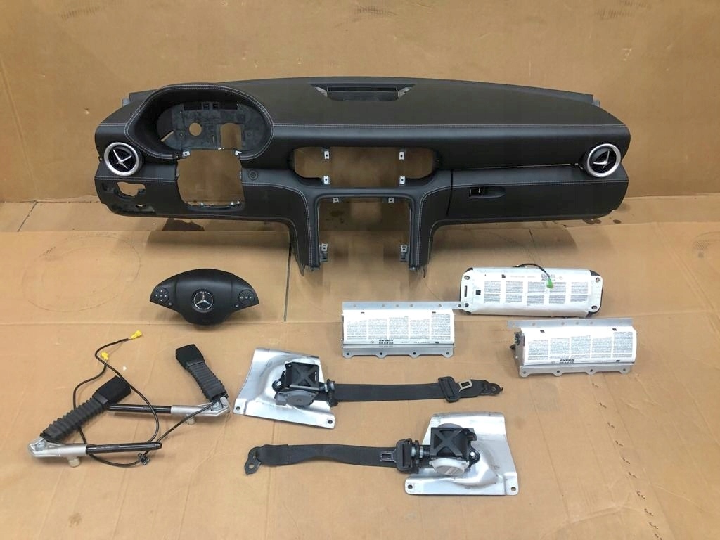 фото №6, Pas ремені безпеки комплект подушка безпеки натягувачі перед шторки безпеки панель приладів панель приладів