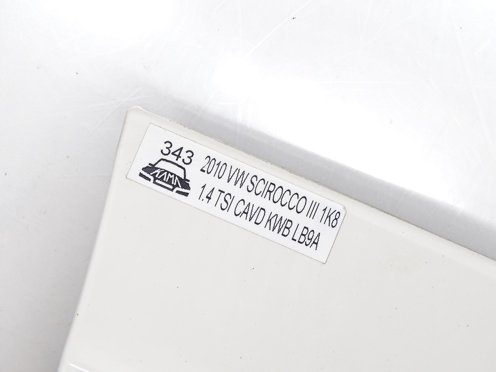 фото №14, Крила правий перед передній vw scirocco iii 1k8 білий lb9a