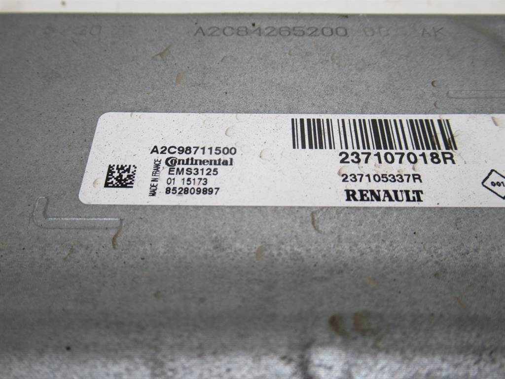 фото №5, Бортовий комп'ютер двигуна dacia sandero ii 1.2b 237107018r