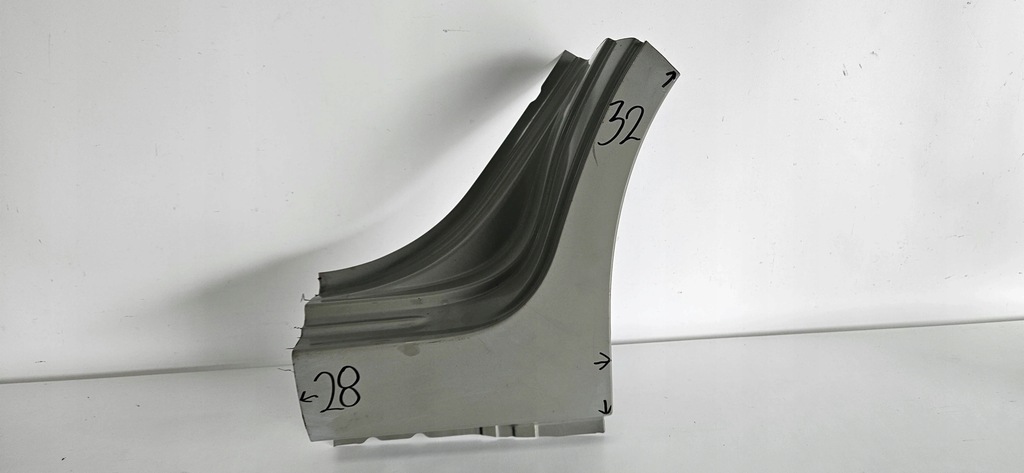 фото №1, Порог левый задняя toyota aygo ii 2014- новый