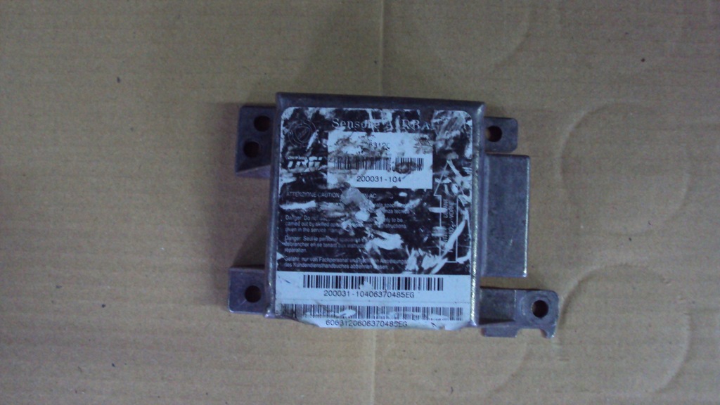 фото №1, Блок керування датчик модуль подушка безпеки alfa romeo 146 60631206