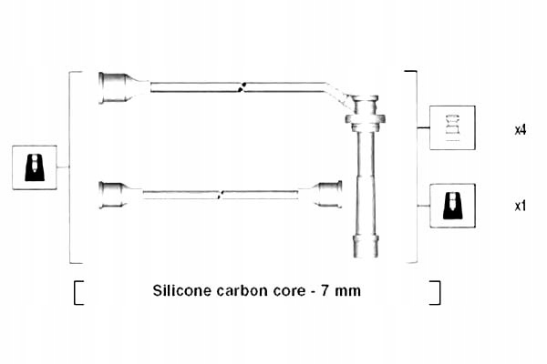 фото №2, Magneti marelli провода зажигания mitsubishi colt