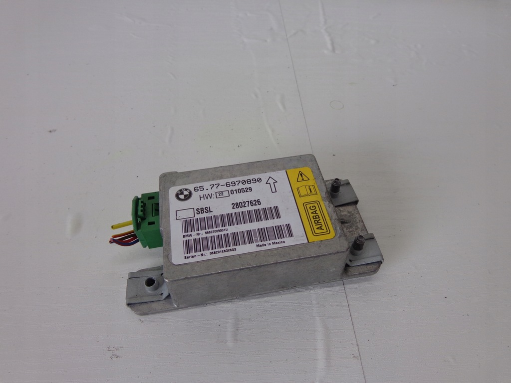 фото №1, Датчик датчик модуль подушка безпеки подушок bmw оригінальний номер 6970890