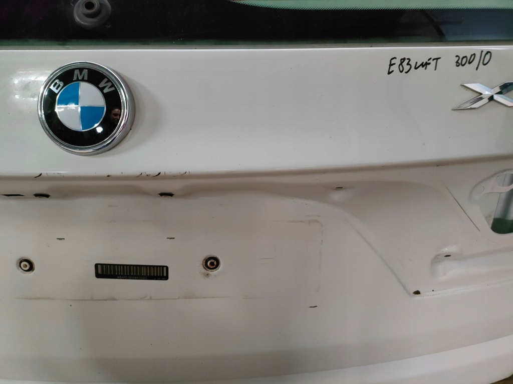 фото №7, Bmw x3 e83 lift крышка багажника alpinweiss