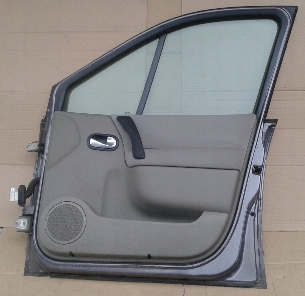 фото №8, Двері правий перед праве передні renault scenic 2 ii 03-09 графітовий tec68
