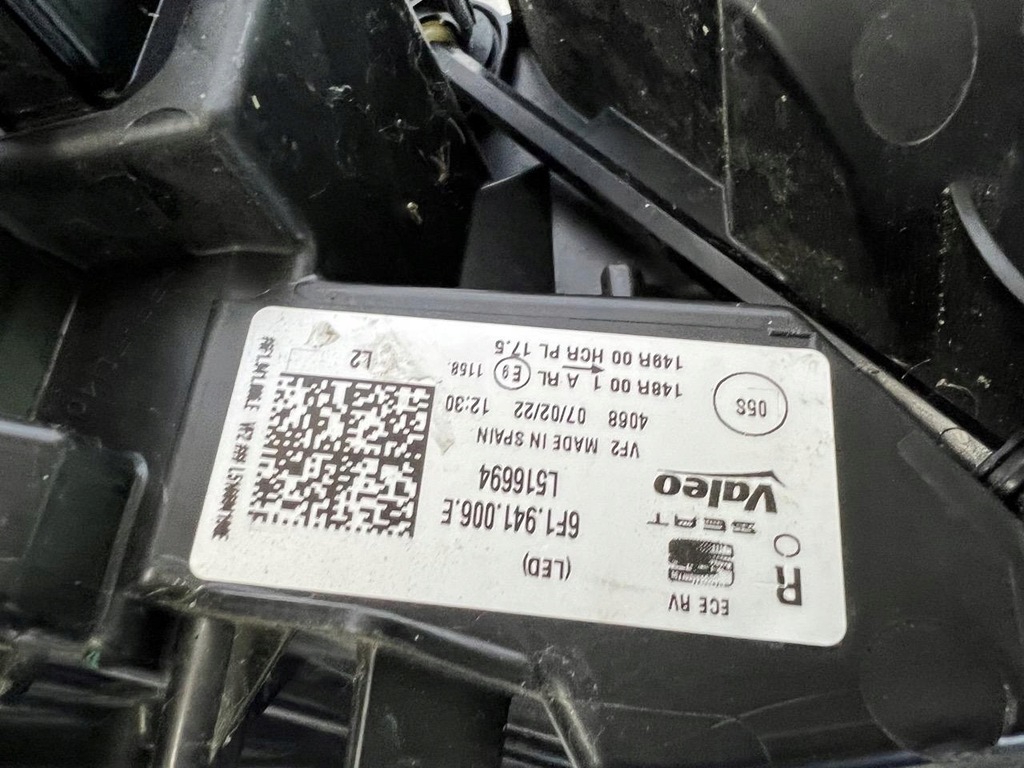 фото №11, Лампа права перед seat ibiza v 5 lift 6f 22-