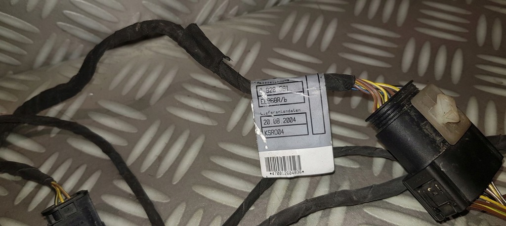 фото №11, Bmw 5 e60 e61 03-06r джгут датчиків pdc бампера перед 6928362 + штекер