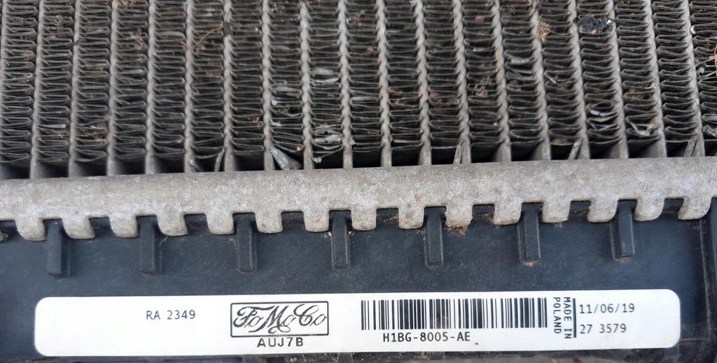 фото №5, Вентилятор радиатор ford fiesta mk8 ecosport h1bg-8c607-df