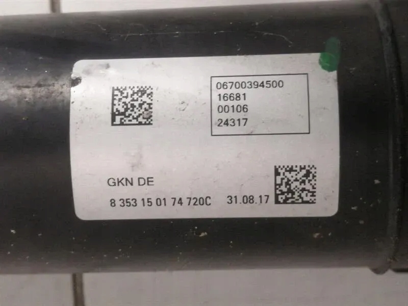 фото №6, Maserati quattroporte vi m156 wał привідний 670039450 wał przegubowy