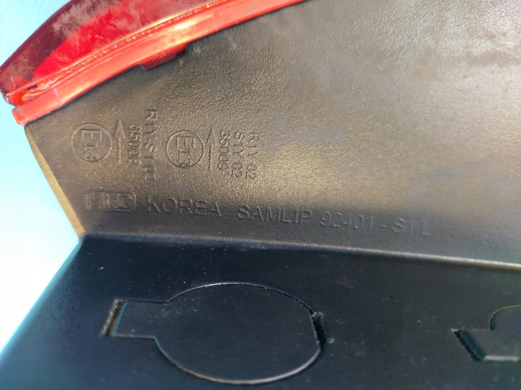 фото №10, Hyundai santa fe 4 iv 2.0crdi 185km 4x4 2020 r лампа задня ліва 92401-s1l