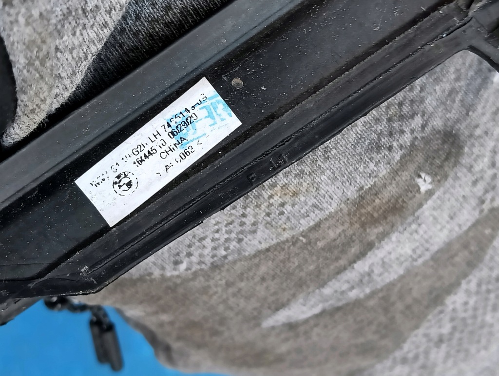 фото №8, Bmw 3 g20 g21 молдинг прокладка двері перед передня ліва 7465149