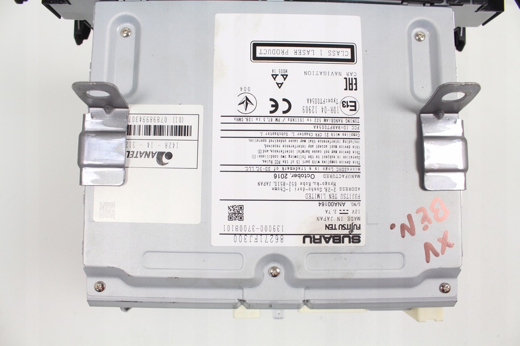 фото №5, Навігація navi карта 86271fj300 subaru xv 2016-