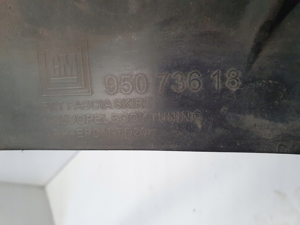 фото №13, Opel mokka спойлер накладка бампера перед opc